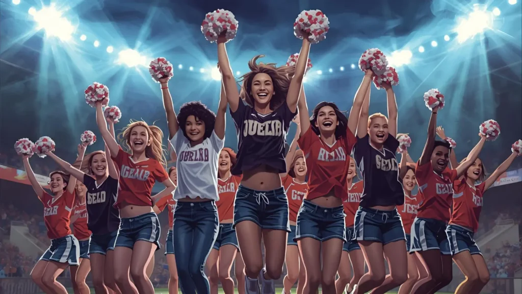 Cheer Captions for Instagram