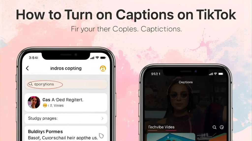 How to Turn on Captions on TikTok