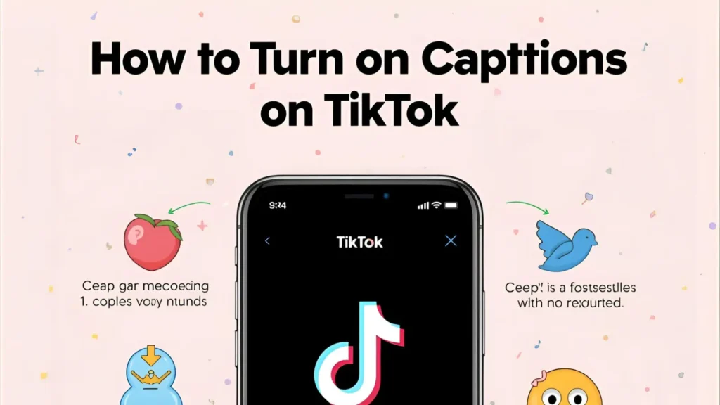 How to Turn on Captions on TikTok