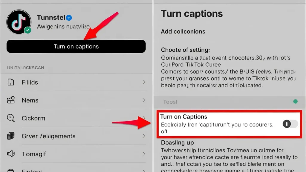 How to Turn on Captions on TikTok