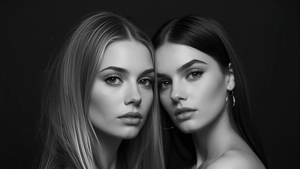 Black and White Captions