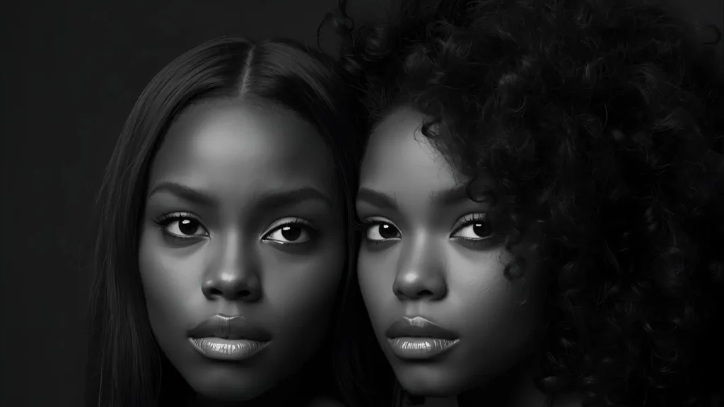 Black and White Captions