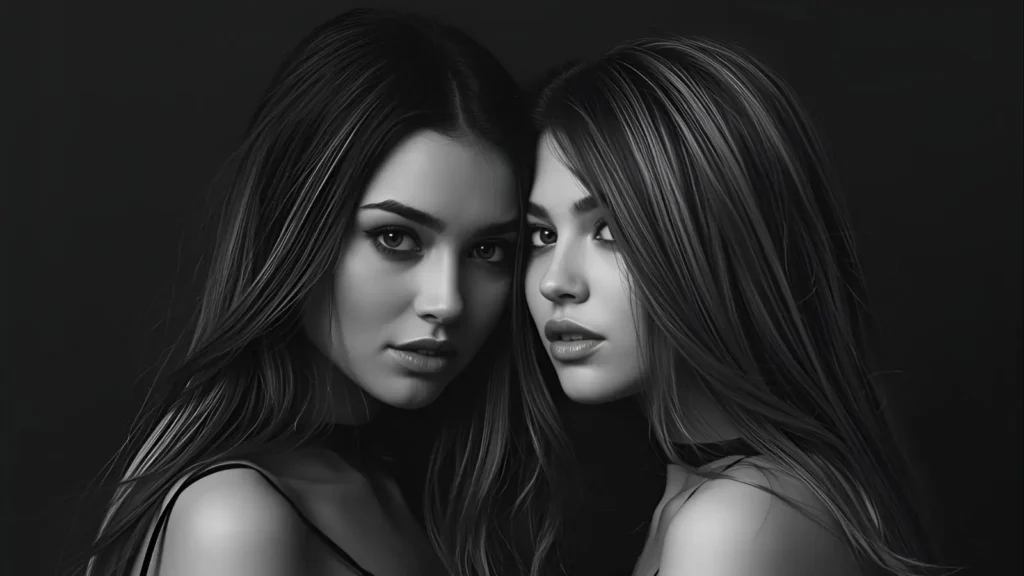 Black and White Captions