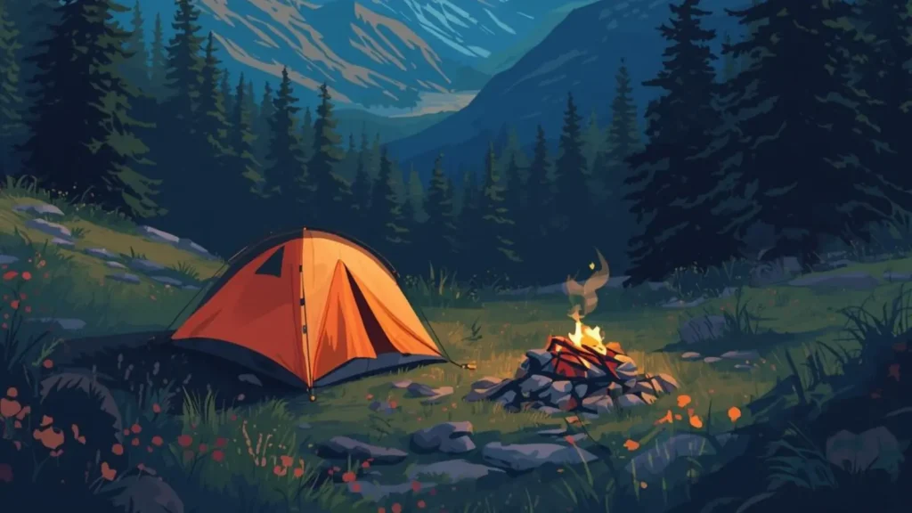 Camping Instagram Captions