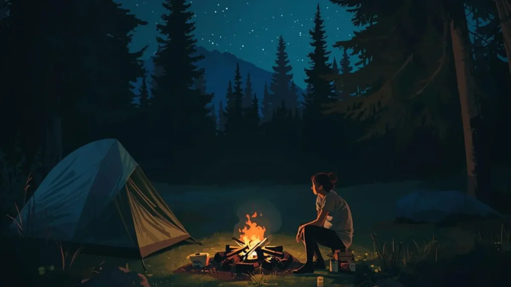 Camping Instagram Captions