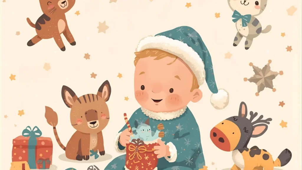 Christmas Captions for Baby