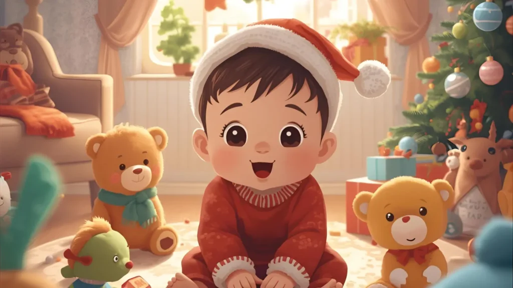 Christmas Captions for Baby