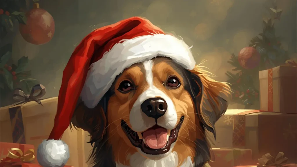 Dog Christmas Instagram Captions