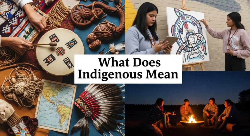 What Does Indigenous Mean