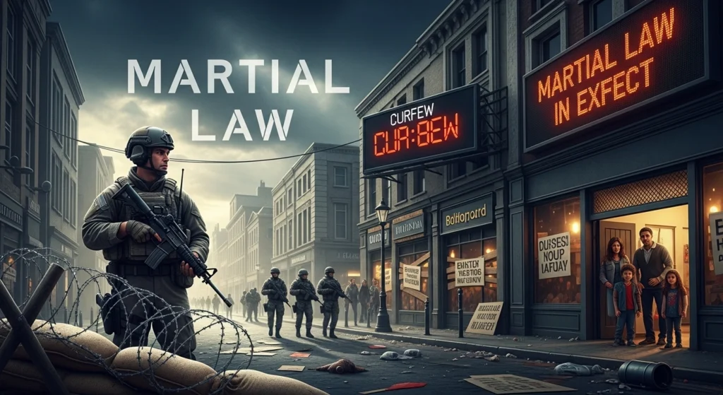 What Does Martial Law Mean