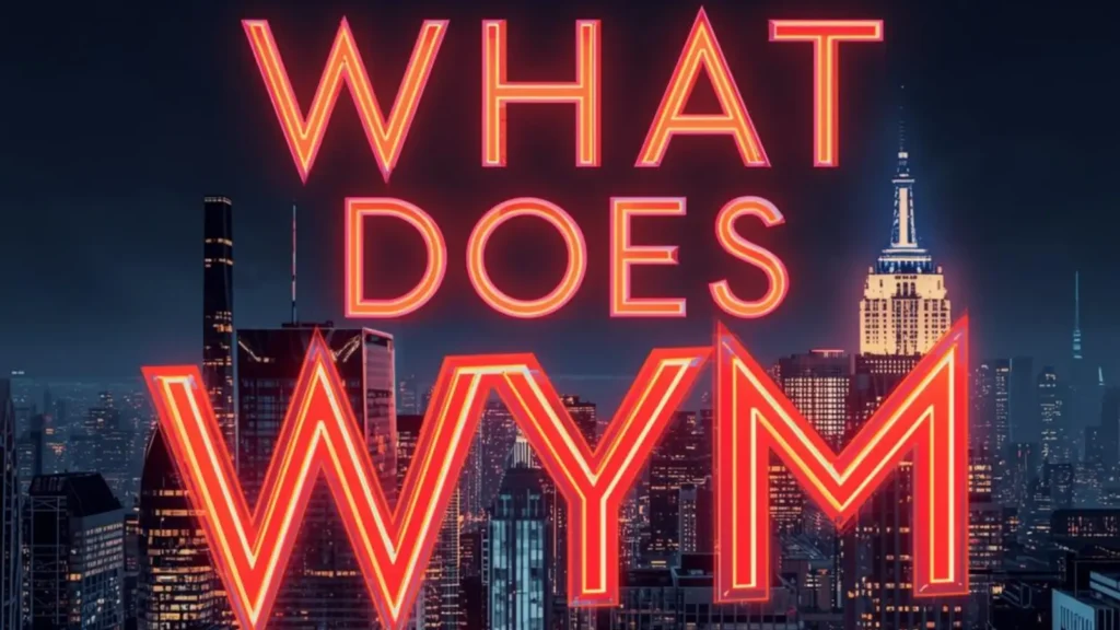What Does WYM Mean