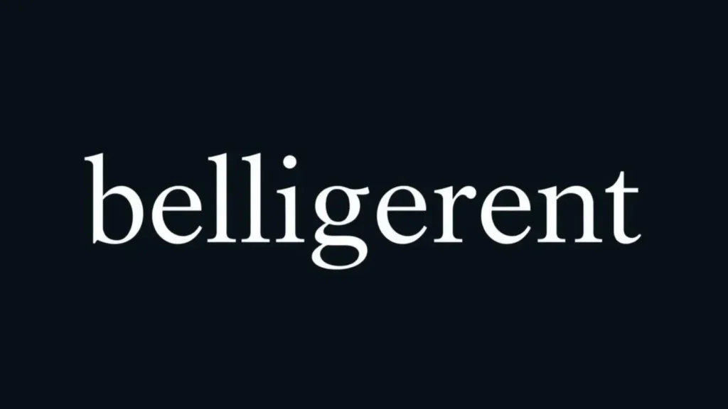 the word belligerent contains the root bel. what does the root bel mean?