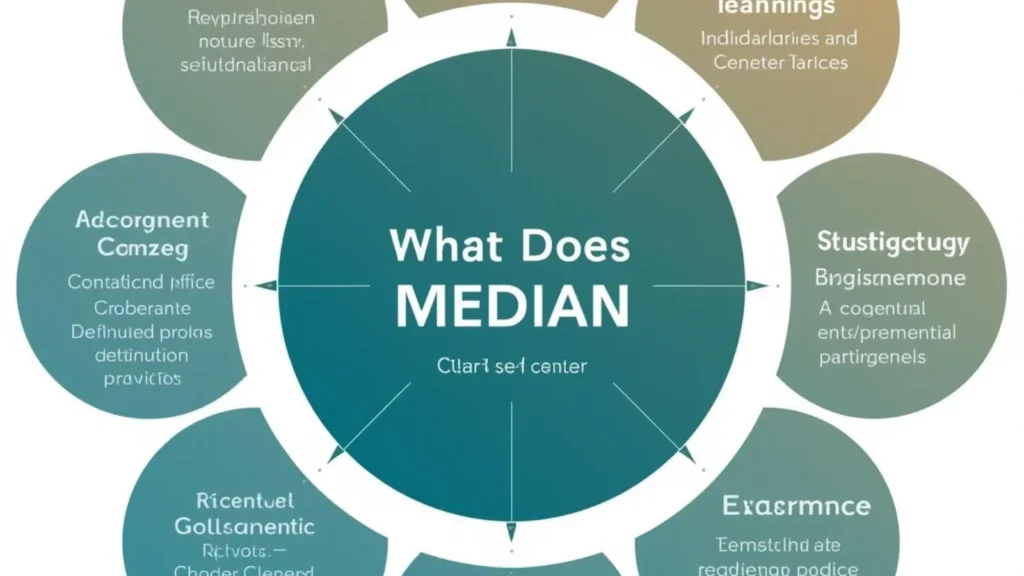 what does median