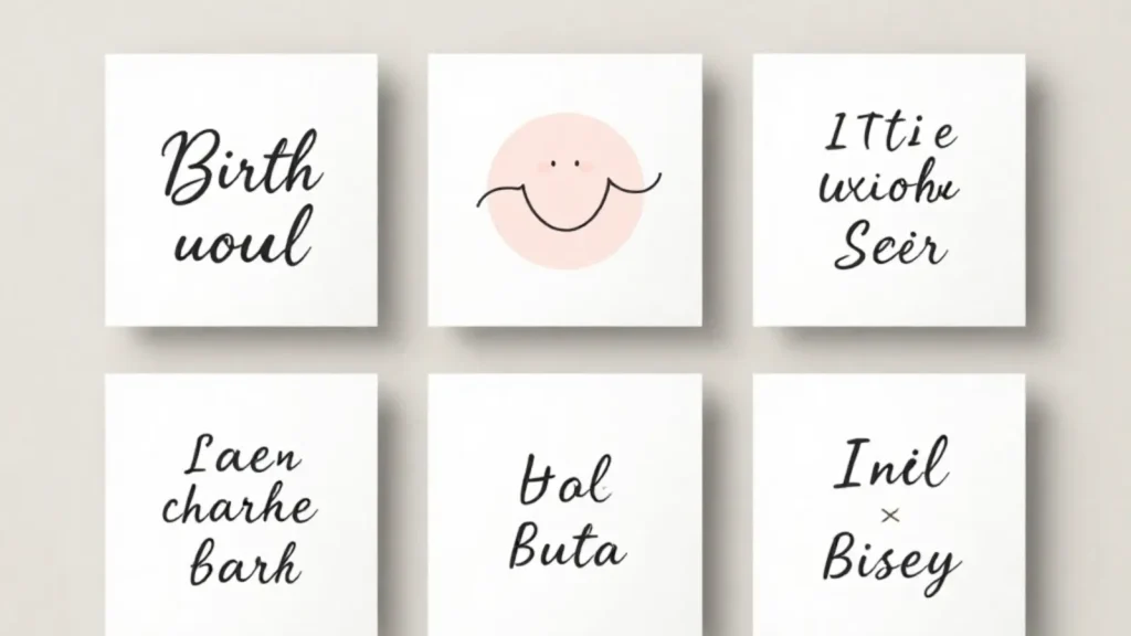 Birth Announcement Captions