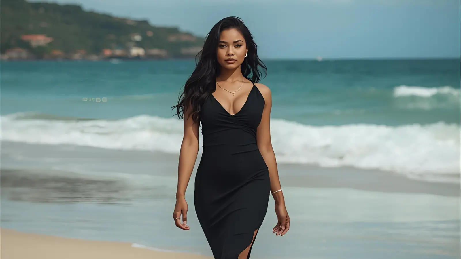 Black Dress Captions