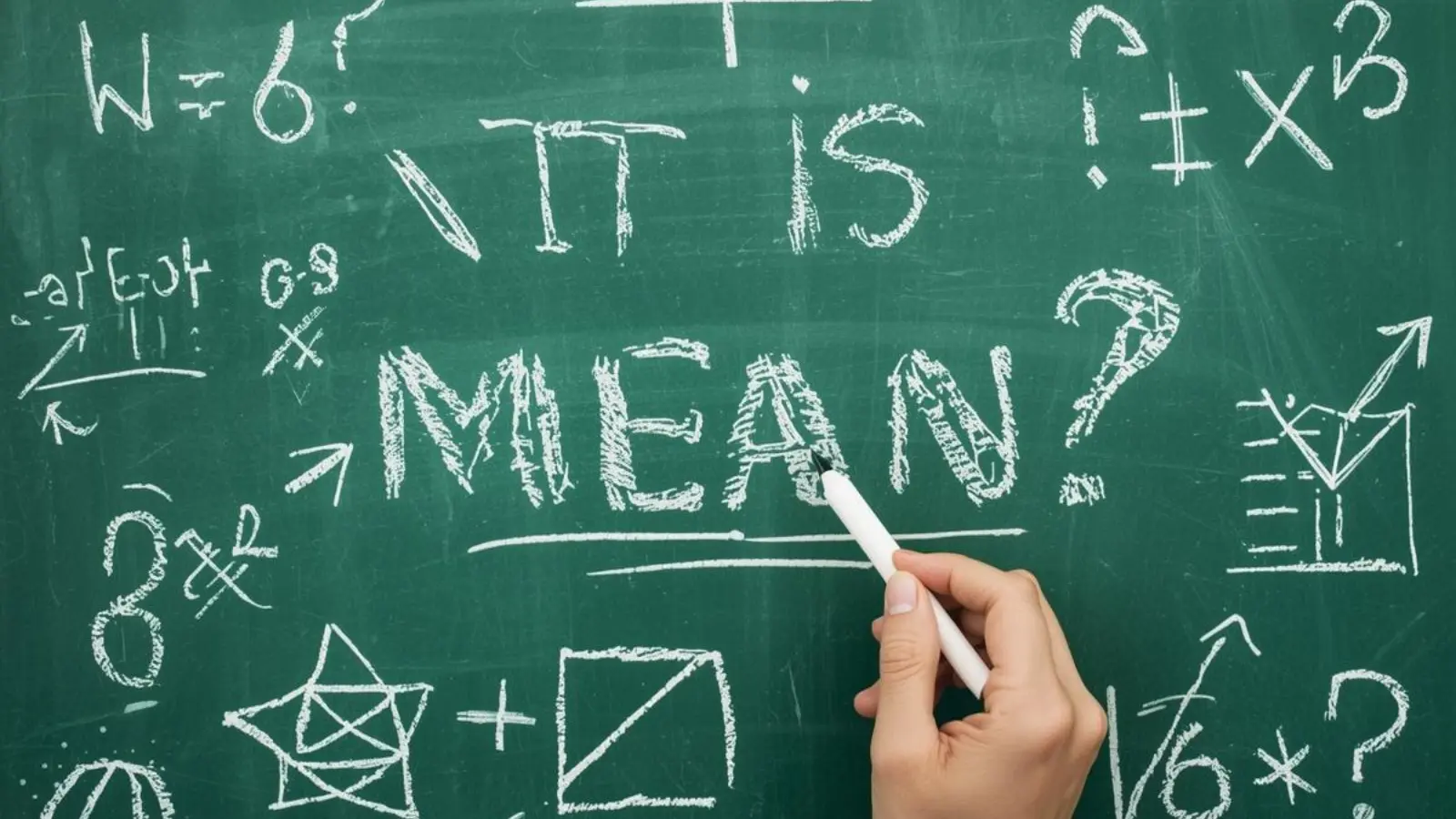 what is a mean in math