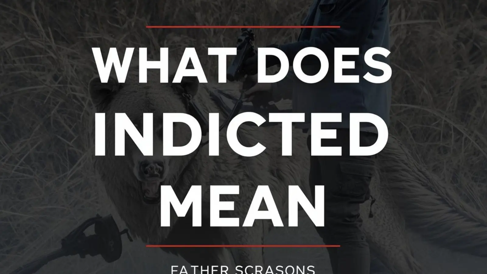 What Does Indicted Mean