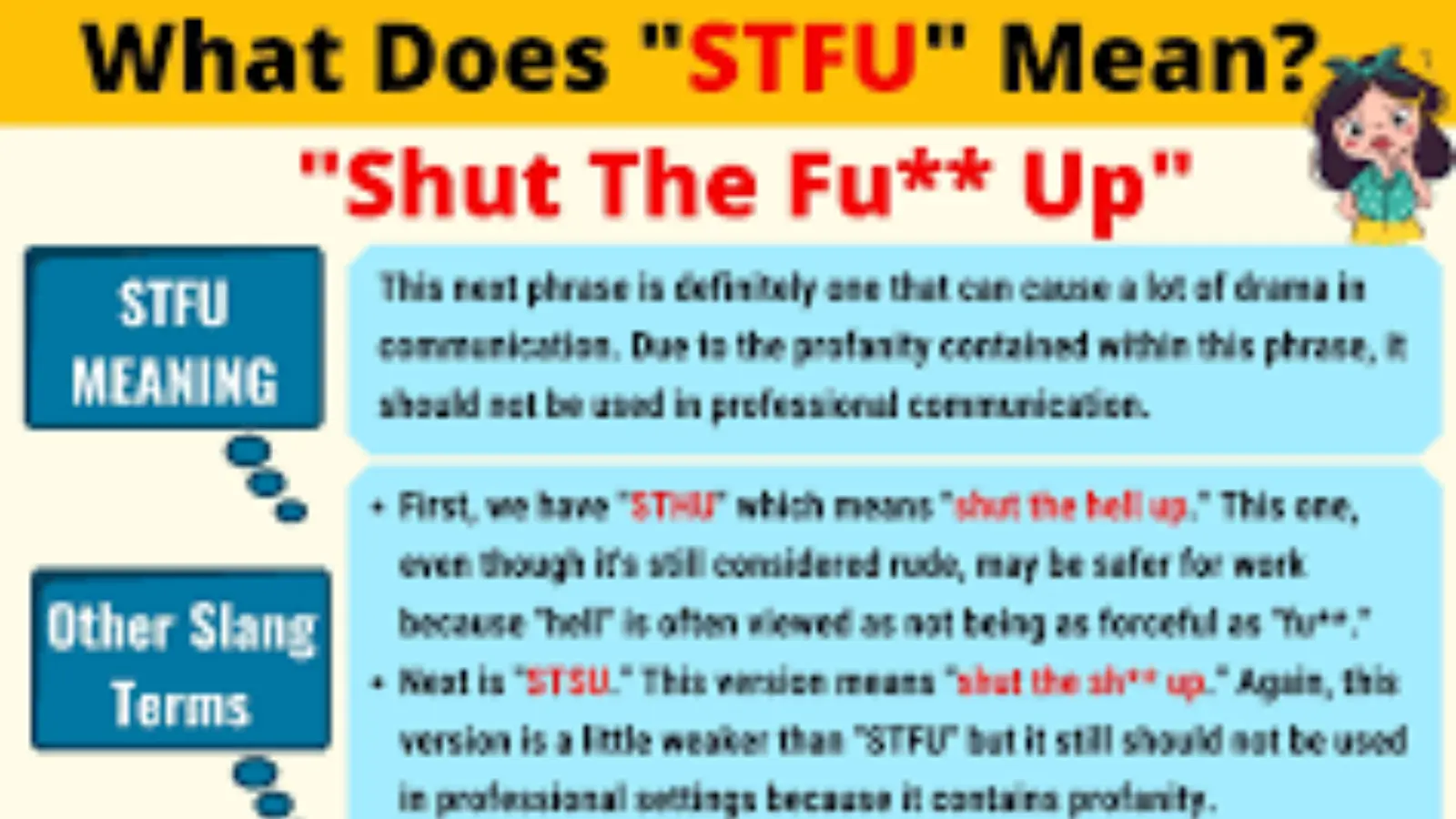 What Does STFU Mean