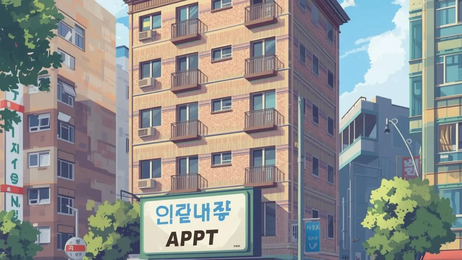 what does apt mean in korean
