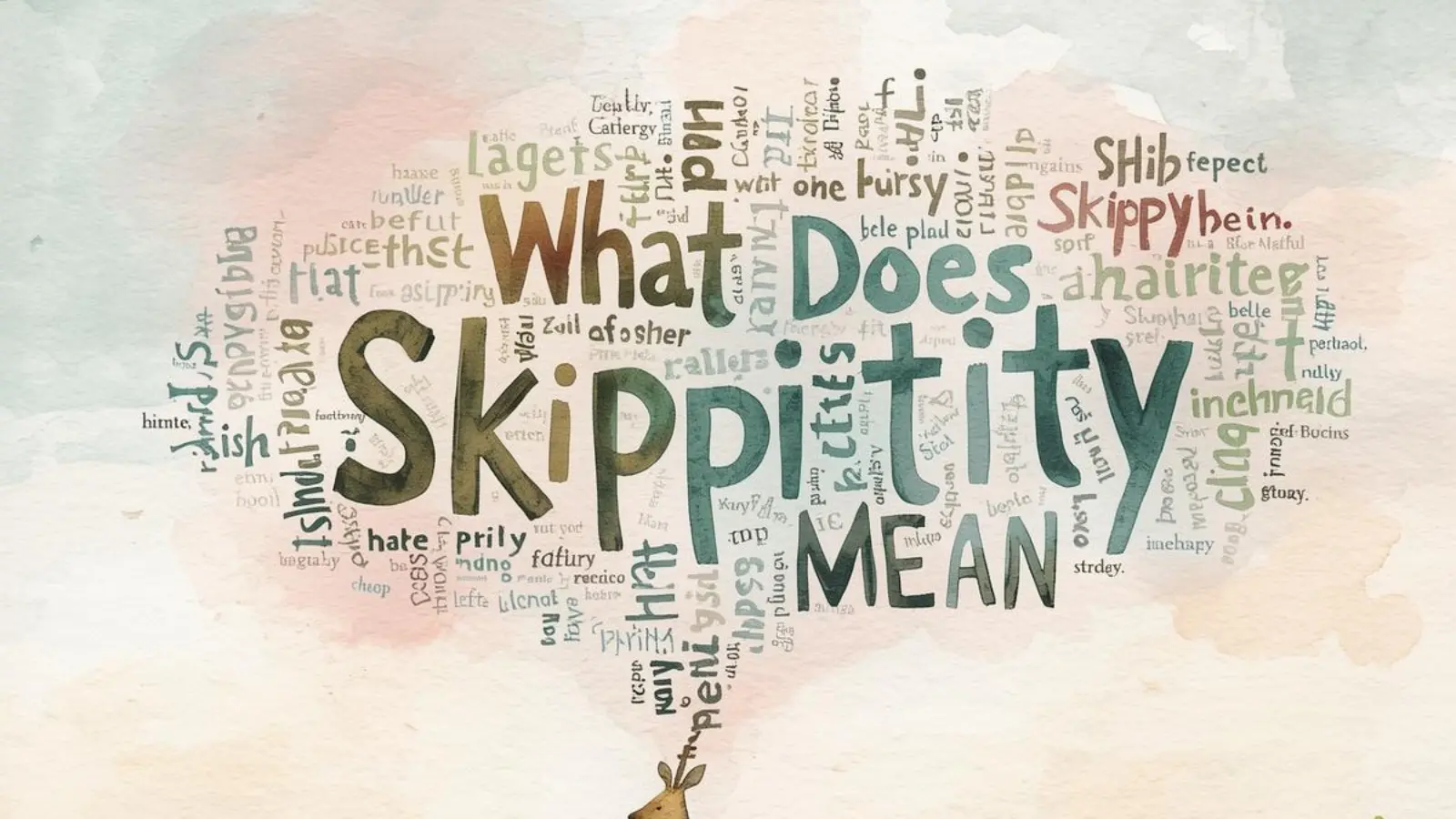what does skippity mean