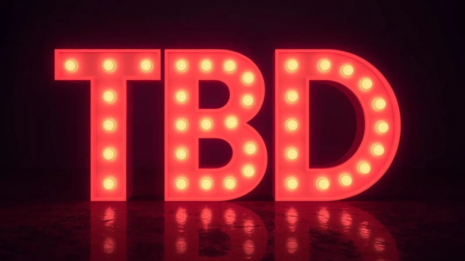 what does tbd mean