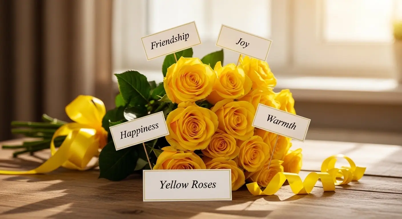 What Do Yellow Roses Mean