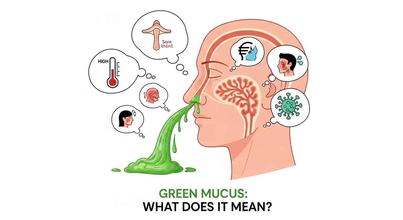 What Does Green Mucus Mean