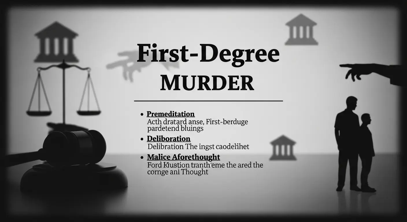 What Is First Degree Murder