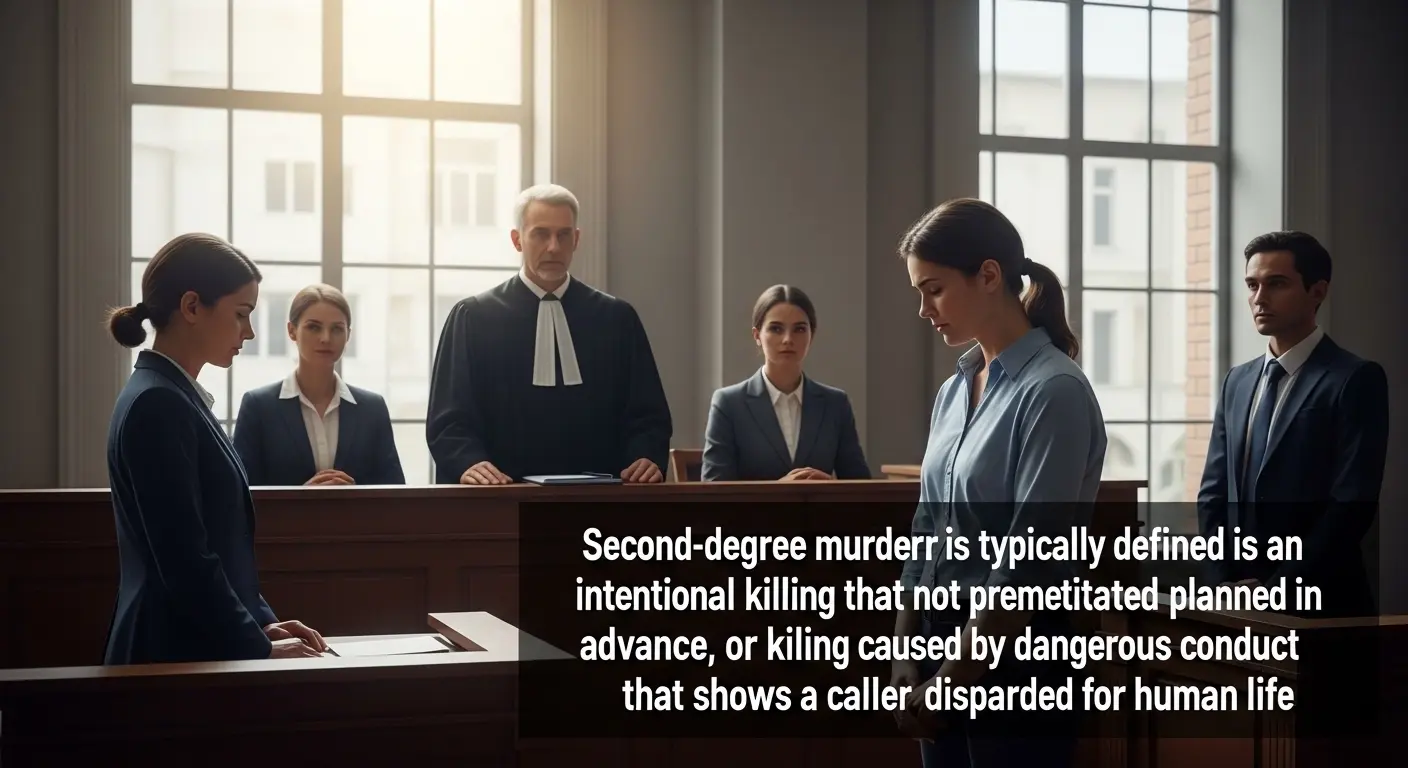 What Is Second Degree Murder